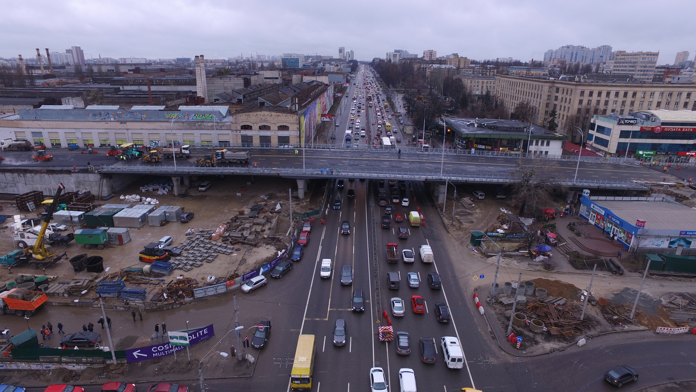 На Шулявці реконструють транспортну розв’язку та підземний перехід