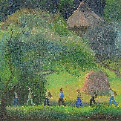 Букет Дубовика, "стрімкий" живопис і Slow Art: 7 виставок липня в Києві - 412x412