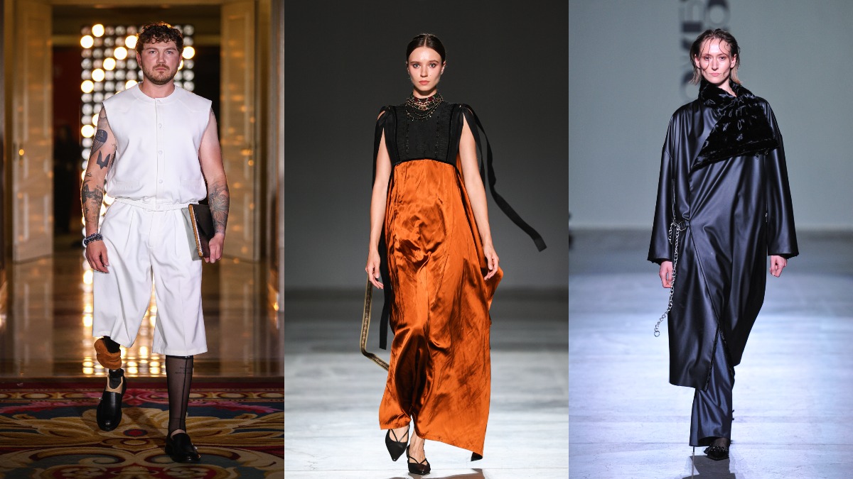 Головне з третього дня Ukrainian Fashion Week SS26: дефіле ветеранів, мистецькі референси та діалог поколінь