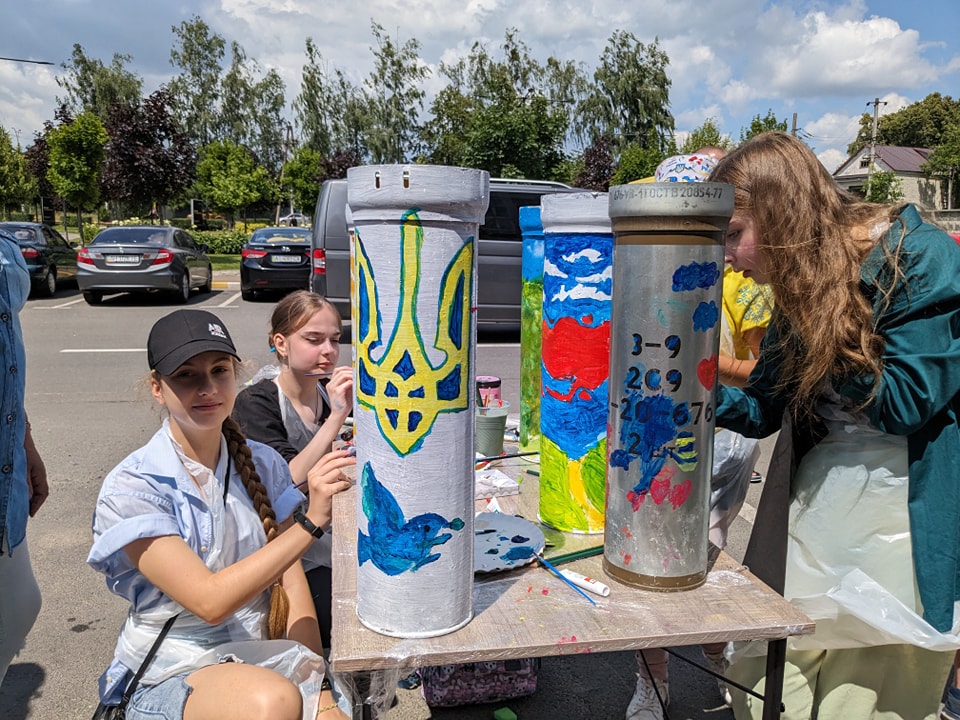У Бучі діти створили експонати для міського музею пам’яті
