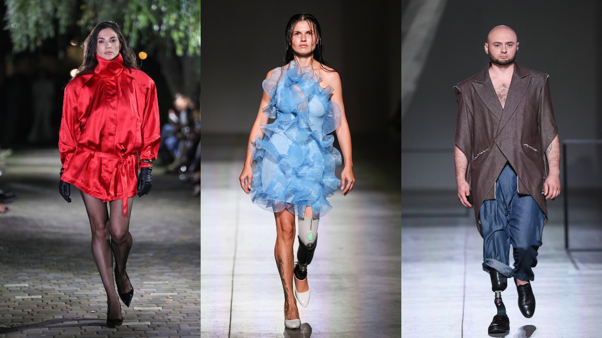 Головне з другого дня Ukrainian Fashion Week SS26: моделі з протезуванням, президентський гардероб і натхнення Півднем