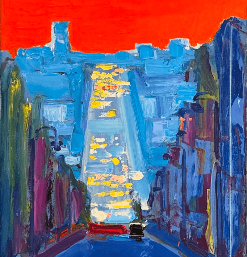 Ганна Криволап "Серія "Панорама Києва". Дорога (на Захід)"