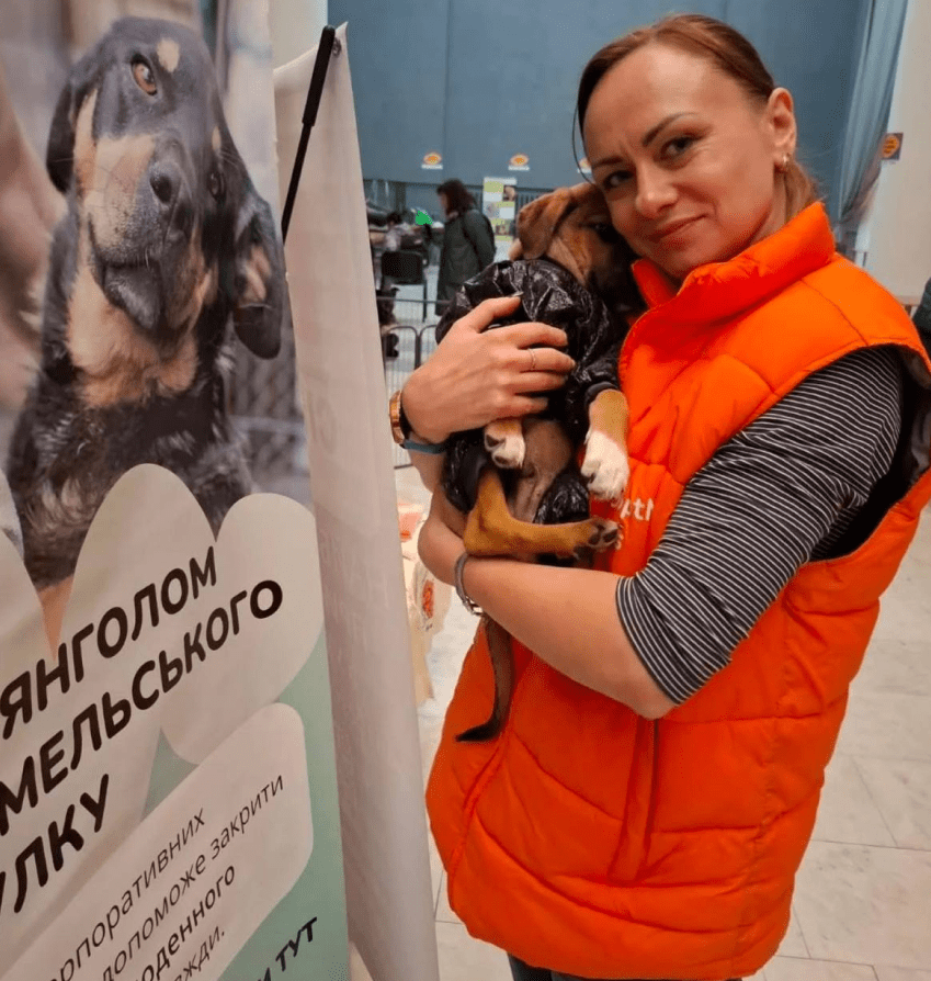 волонтер з порятунку тварин