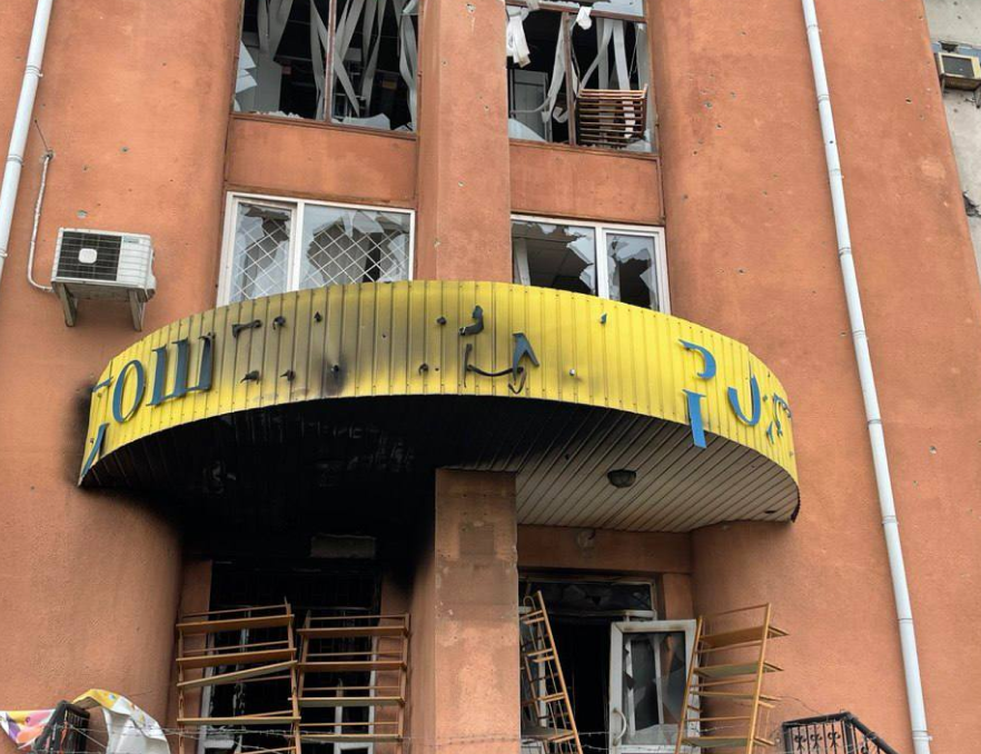 Укрпошта у Бородянці після деокупації