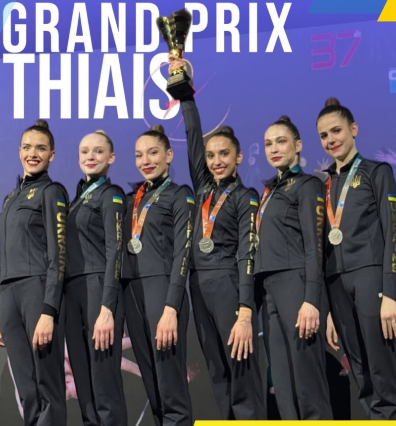 Українки виграли золото та срібло з художньої гімнастики у Тьє