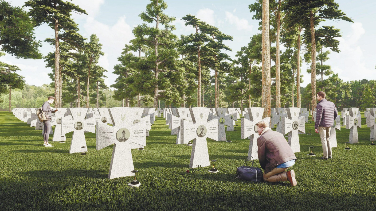 Кого ховатимуть на Національному військовому меморіальному кладовищі в Київській області