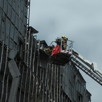 Внаслідок вчорашньої атаки на Київ пошкоджені приміщення двох видавництв - 412x412