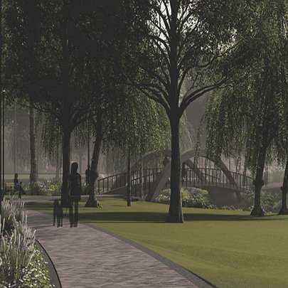 Київ витратить понад 111 млн грн на будівництво нового парку на Оболоні - 412x412