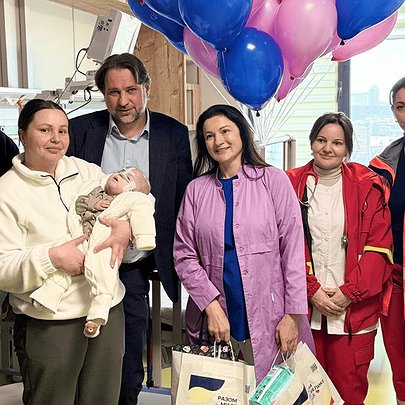 В Охматдиті врятували немовля, яке привезли на лікування з Молдови - 412x412