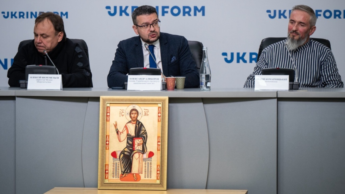 У столиці показали реконструкцію тисячолітньої української ікони