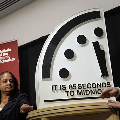 Стрілки Годинника Судного дня перевели на 4 секунди вперед: що це означає - 412x412