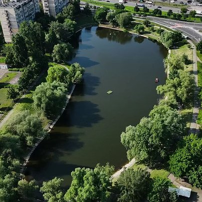 У Києві почали боротися з цвітінням водойм новим методом: його випробували на озері Віра - 412x412