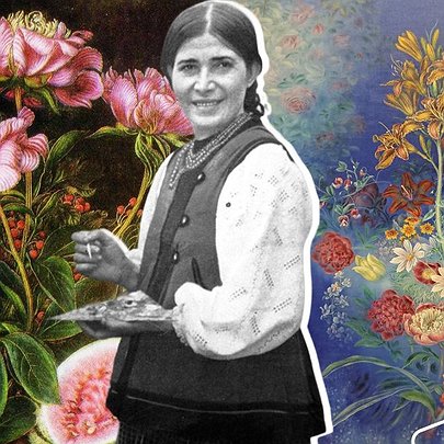"А квіти я буду малювати й малювати": як жила, творила й квітувала Катерина Білокур - 412x412