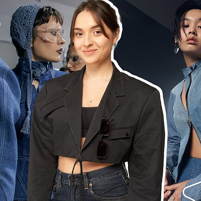 "Я вирішила, що джинси із секонд-хенду в мене ніхто не забере". Міла Огли — про те, як її бренд UPSLOWUSE створює безвідходну моду - 412x412