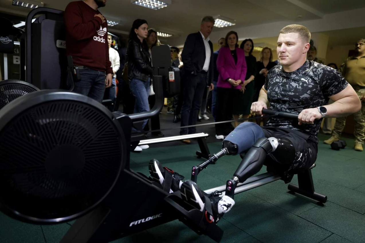 У Києві відкрився безоплатний спортзал для військових і ветеранів
