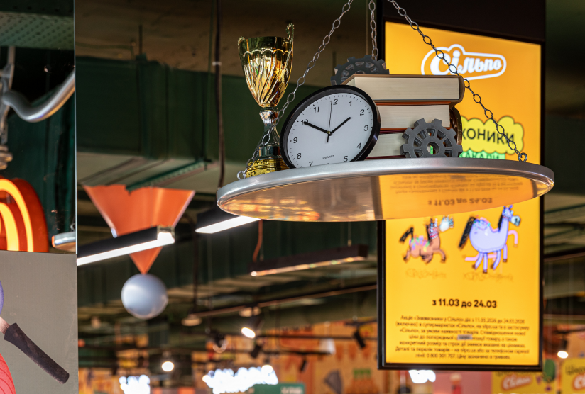 інсталяція у сільпо про баланс