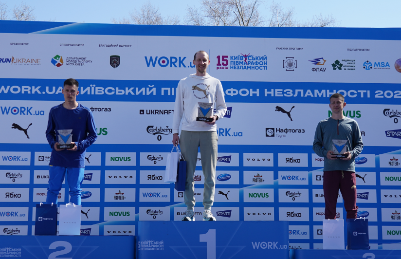 призові місця на півмарафоні незламності 2026