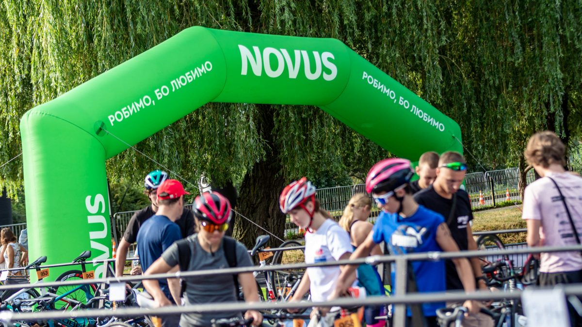 Змагання з триатлону в селі Круглик 26-27 липня