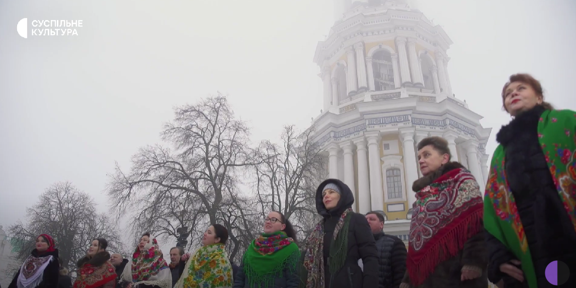 На дзвіниці Києво-Печерської лаври вперше заспівали "Щедрик"