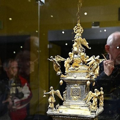 У Скарбниці Національного музею історії України відкрилася виставка "Коштовний спадок Козацької України" - 412x412