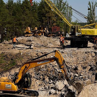 На Київщині у Лебедівці будують новий міст: скільки коштуватиме проєкт - 412x412