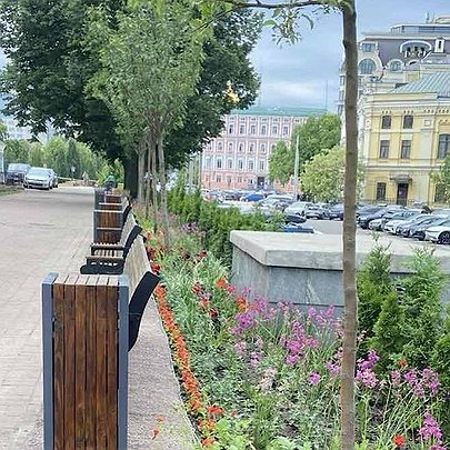 У Києві оновили "Алею дружби" між Києвом і Бельгією: що змінилося - 412x412