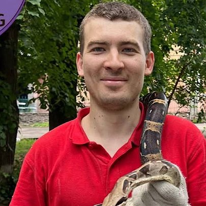 У Києві з дерева врятували імператорського удава, який втік під час прогулянки: що з ним зараз - 412x412