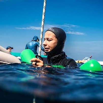Українка Наталія Жаркова здобула "золото" чемпіонату світу з фрідайвінгу - 412x412