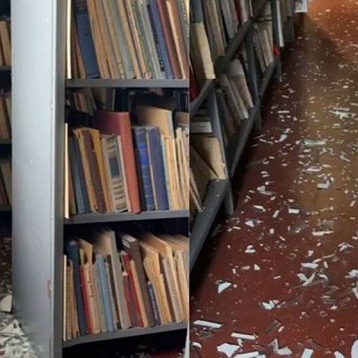 У Києві через російську атаку пошкоджено Книжкову палату України: що відомо - 412x412