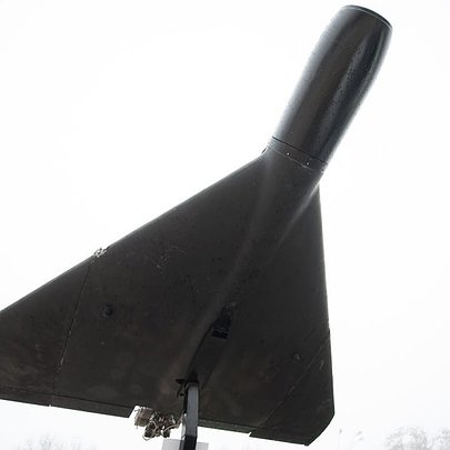 У центрі Києва встановили російський шахед: фото - 412x412