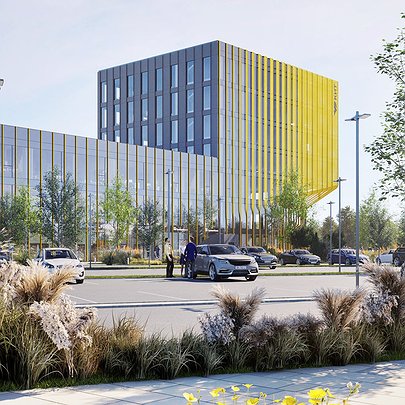 Який вигляд матиме індустріальний парк "Кит" під Києвом: візуалізація - 412x412