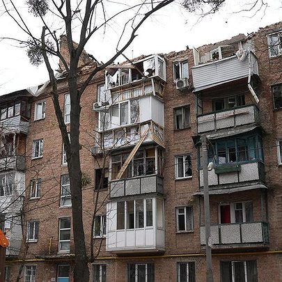 Обстріл Києва 27 грудня: є загиблий і постраждалі (оновлено) - 412x412