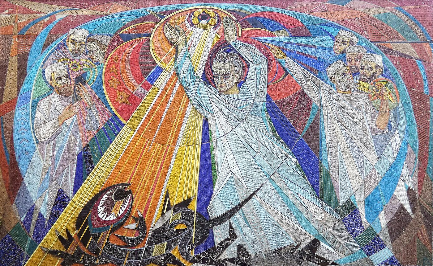 У Києві по-новому рятуватимуть історичні мозаїчні панно