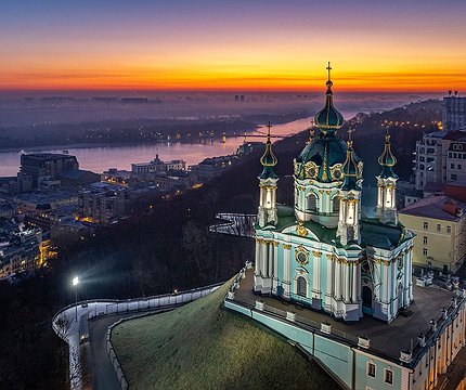 Фото Андріївської церкви — серед найкращих на конкурсу Wiki Loves Monuments 2023 - 412x412