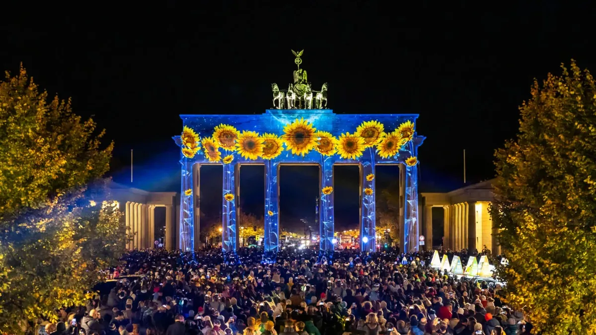 Проєкційне шоу від української команди стало найкращим на Festival of Lights у Берліні