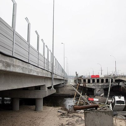 Фото будівництва Ірпінського мосту потрапило у ТОП світового конкурсу - 412x412