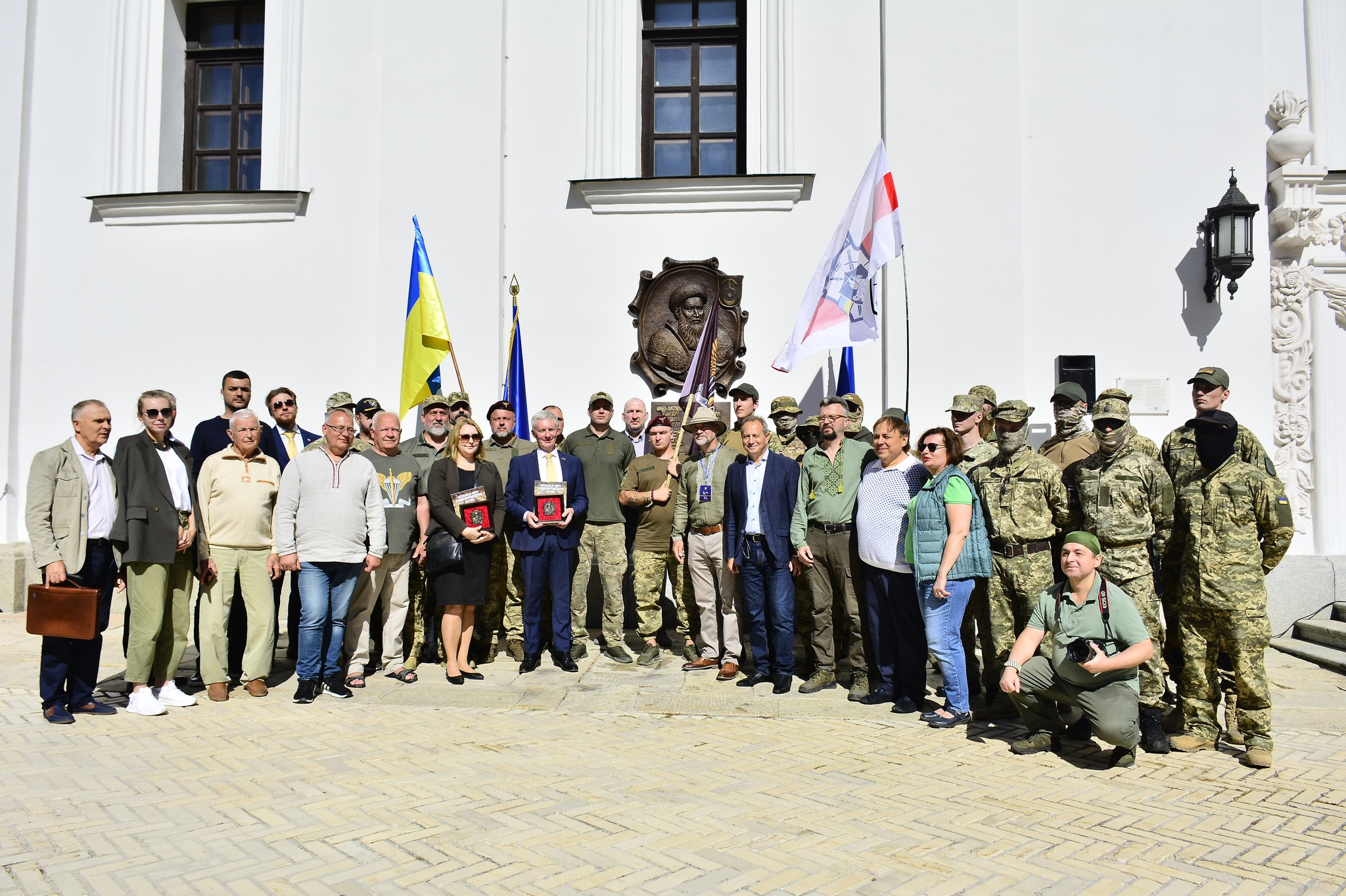 У Києво-Печерській лаврі відкрили барельєф на честь видатного українського князя