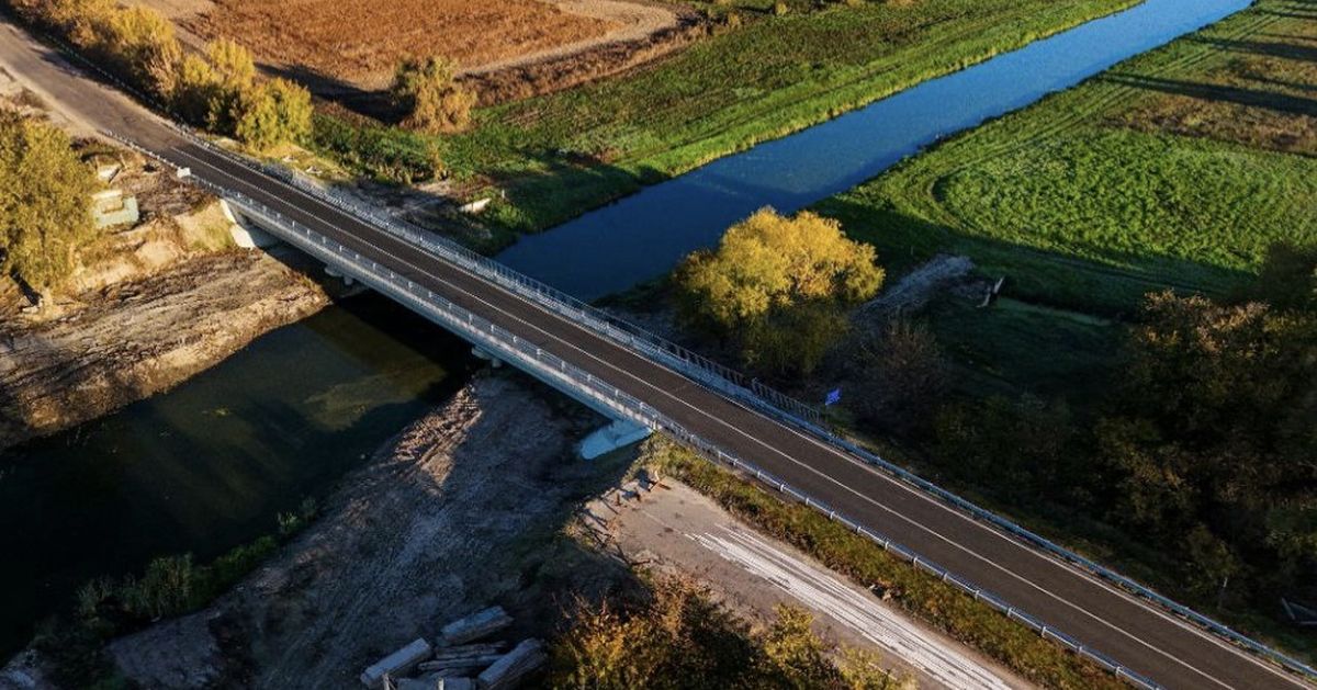 На Київщині відбудували міст, зруйнований російськими окупантами