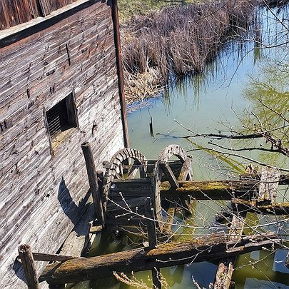 Активісти хочуть врятувати останній дерев'яний водяний млин Київщини - 412x412