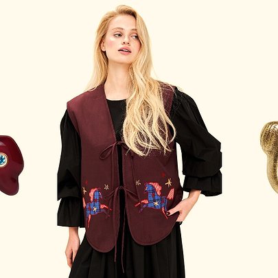 Що вдягти на Новий рік: стильні одяг і прикраси made in Ukraine з коником — символом 2026 року - 412x412