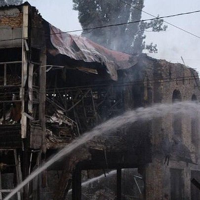 Обстрілом зруйновано історичний будинок Гретера - 412x412