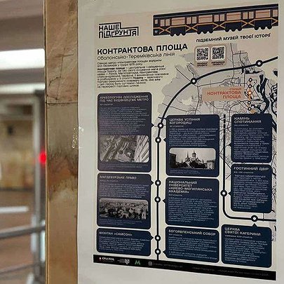 "Наше Підґрунтя": у столичному метро запустили віртуальний музей - 412x412