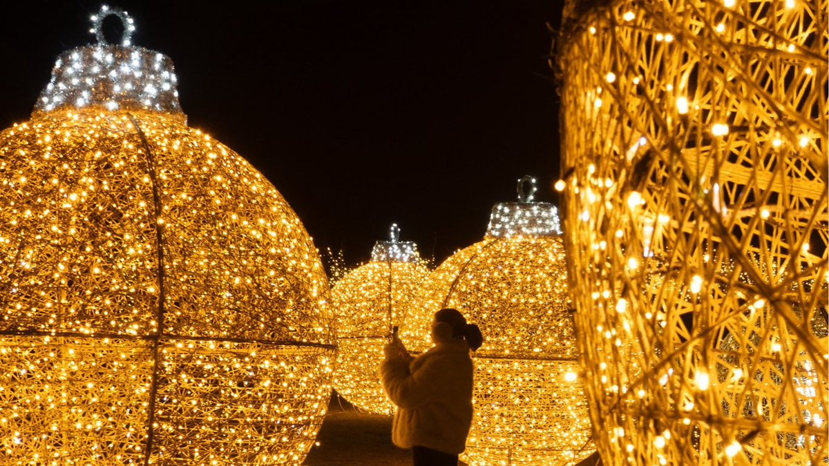 Під Києвом стартував фестиваль ілюмінації "Світло добра"
