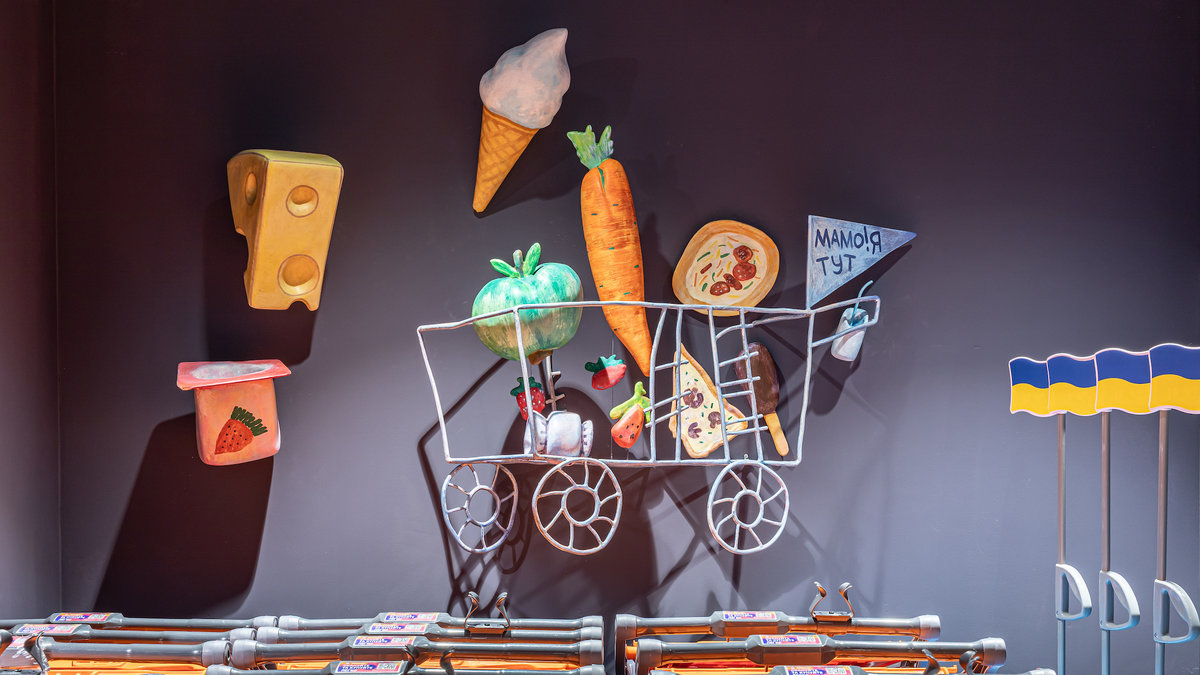 У Києві відкрили "Сільпо", створений за дитячими малюнками