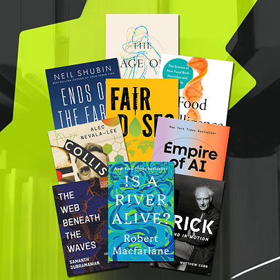 Найкращі книги про науку та технології 2025 року за версією The Economist - 412x412