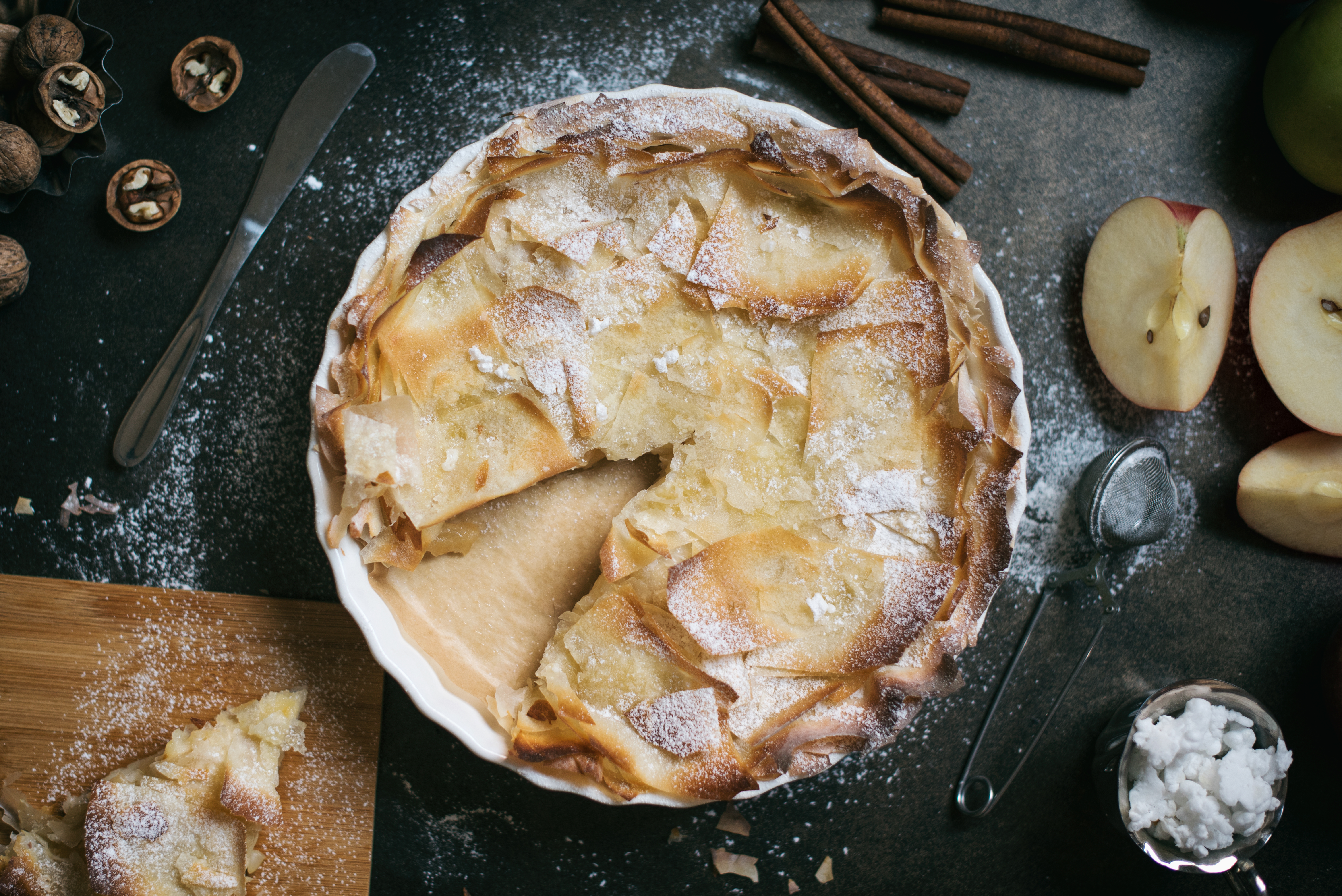 ідеальний осінній десерт: рецепт  яблучного пирога