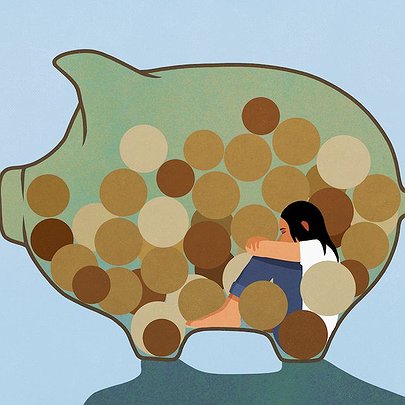 Що таке фінансовий стрес і чому його так важко подолати - 412x412