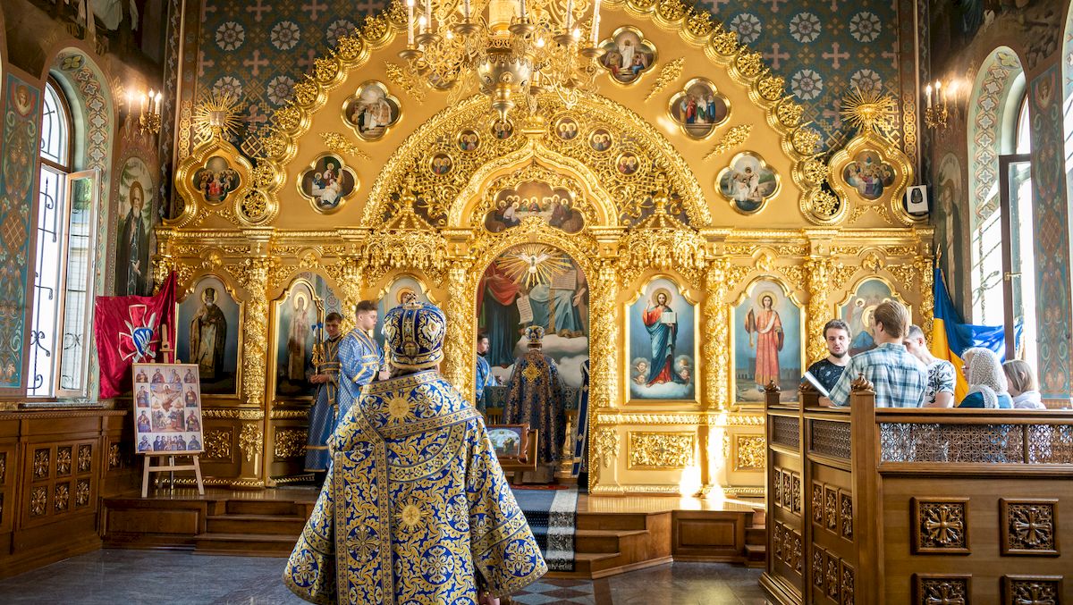 У Нижній лаврі відкрили перший військовий храм: фото