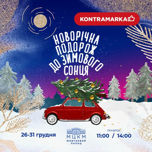 Новорічна подорож до зимового сонця