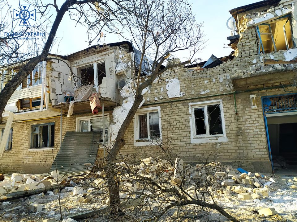 Зруйновані будинки